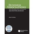 thumbnail image 1 of Pre-Owned Business Associations: Agency, Partnerships, LLCs, and Corporations, 2024 Statutes and Rules (Selected Statutes), 9798892090797, , Paperback, 2024 edition, 1 of 1