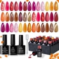thumbnail image 1 of Set de esmaltes de uñas en gel Beetles Opulent Glow Cat Eye, 20 colores, 1 of 7