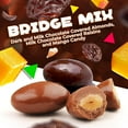 thumbnail image 2 of Bridge Mix Candy | 2 Lb Bag | Dark & Milk Chocolate Covered Almonds, Milk Chocolate Covered Raisins & Mango Pieces | Nostalgic Mix of Coated Nuts & Fruits, 2 of 7