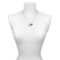 thumbnail image 3 of Delight Jewelry Keep Calm Little Sister is Here Red Lucky Ladybug Necklace and Dangle Earrings Set, 3 of 6