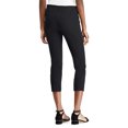 thumbnail image 2 of Lauren Ralph Lauren Women's Black Twill Cropped Skinny Pant, 2 of 2