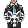 thumbnail image 5 of Lsque The Binding of Isaac Pattern Casual Men's Hoodie,Hooded Sweatshirt with Kangaroo Pocket,Pullover Hoodie-Medium, 5 of 8