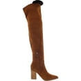 thumbnail image 2 of Nine West Womens Barret 2 Pointed Toe Tall Over-The-Knee Boots, 2 of 3