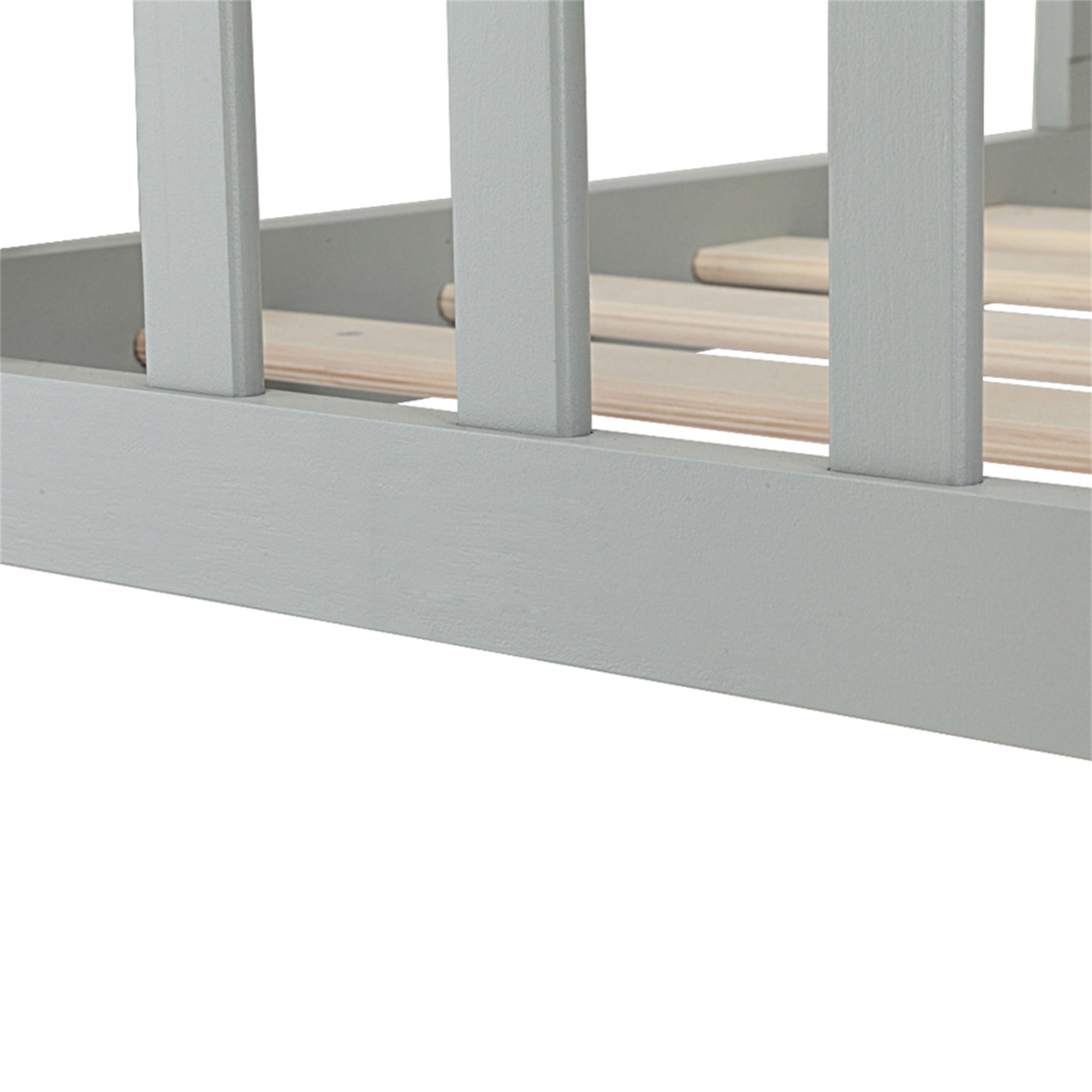 Kadyn Toddler Bed, Classic Solid Wood Children's Bed Frame with Safety Rails, Wooden Bed Frame Toddler Bed with Wooden Slat Support, Boys and Girls Bedroom Furniture Kadyn Toddler Bed, Classic Solid Wood Children's Bed Frame with Safety Rails, Wooden Bed Frame Toddler Bed with Wooden Slat Support, Boys and Girls Bedroom Furniture