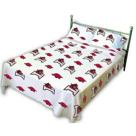 NCAA - Arkansas Razorbacks Sheet Set Twin