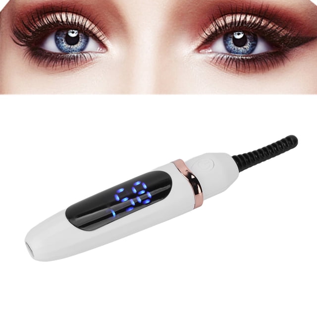 Rizador de Pestañas Eléctricas Hommasis USB Control de temperatura Inteligente Curador de Pestañas de Calefacción Eléctrica