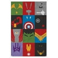 thumbnail image 1 of Marvel Comics - Avengers - Grille minimaliste Affiche Murale, 1 of 6