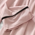 thumbnail image 6 of SCSAlgin Womens Built in Bra Pajamas Sets Casual Long Sleeve V Neck Nightshirts Modal Long Pants Sleepwear Lounge Set, 6 of 7
