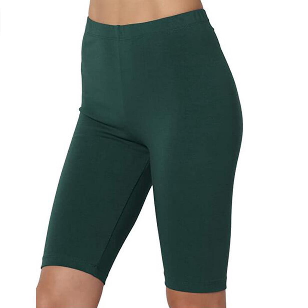 Mid Thigh Yoga Shorts