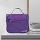thumbnail image 5 of Bolsa de aseo con muchos bolsillos, bolsa de portátil para champú, Púrpura Colcomx Neceser, 5 of 7