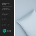 thumbnail image 4 of Fishers Finery 30 Momme 100% Pure Mulberry Silk Pillowcase for Hair & Skin, Grade 6A, Standard, Blue, 4 of 7