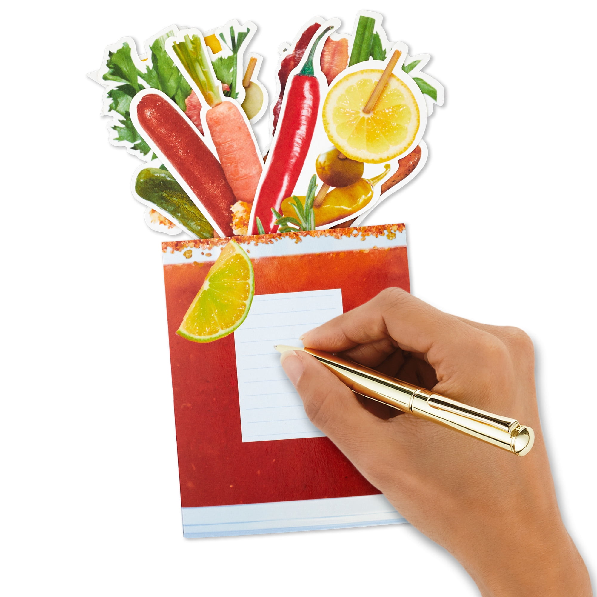 Hallmark Paper Wonder Funny 3D Pop-Up Birthday or Congratulations Card (Big Bloody Mary)