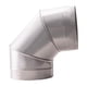thumbnail image 3 of Conector de tubo de codo de estufa de 90 degree, accesorio de chimenea de codo, resistente al óxido para ventilación de cocina, tubo adaptador de conducto Identificación 135 cm, 3 of 8
