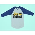 thumbnail image 5 of Tstars Boys Big Brother Shirt Big Brother Gift for Tractor Loving Birthday Graphic Tee Pregnancy Announcement Big Bro Gifts for Brother Toddler 3-4 Sleeve Baseball Jersey Shirt, 5 of 5