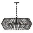 thumbnail image 5 of Capital Lighting 430361MA Kaiya 6 Light 31" Wide Cage Pendant - Brass, 5 of 7