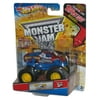 Hot Wheels Monster Jam Krazy Train (2010) Toy Car Truck w/ Topps Trading Card