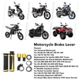 thumbnail image 3 of Palanca Maestra De Freno De Motocicleta, 2 Uds., Cilindro De Barra De Mango De 22mm, 3 of 7