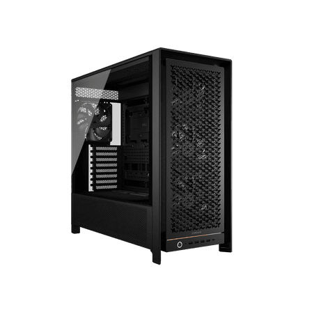 CORSAIR FRAME 5000D RS Modular High Airflow Mid-Tower PC Case, Black – Fully Customizable Design –  InfiniRail™ Fan Mounting System – Fits Multiple 360mm Radiators or a 420mm Radiator – Reverse Mother
