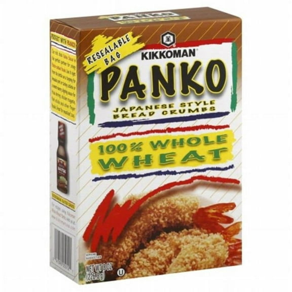 KIKKOMAN BREADCRUMB PANKO WHLWHT-8 OZ -Pack of 12