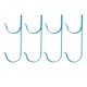 thumbnail image 5 of 4 Juegos de Colgadores para Postes de Piscina con 8 Tornillos Accesorios de Piscina de aleación de Aluminio Juego de Ganchos para Postes Telescópicos Skimmers Rastrillos de ANGGREK  Otros, 5 of 8