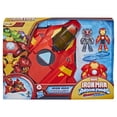 thumbnail image 2 of Disney Jr. Series Marvel’s Iron Man and his Awesome Friends Giant-Sized Armor Iron Jet, 2 of 8