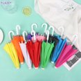 thumbnail image 2 of LAJY > 22CM Coloridos Paraguas De Muñecas Juguetes De Lluvia Equipo Para De 18 Pulgadas Accesorios Para Niñas, 2 of 4