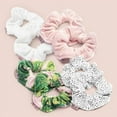 thumbnail image 4 of Kitsch Towel Scrunchies, Blush, 2 Pack, 4 of 9