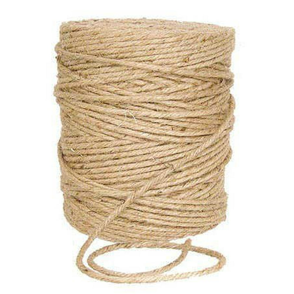 Natural Jute Twine, 2mm X 100Yd