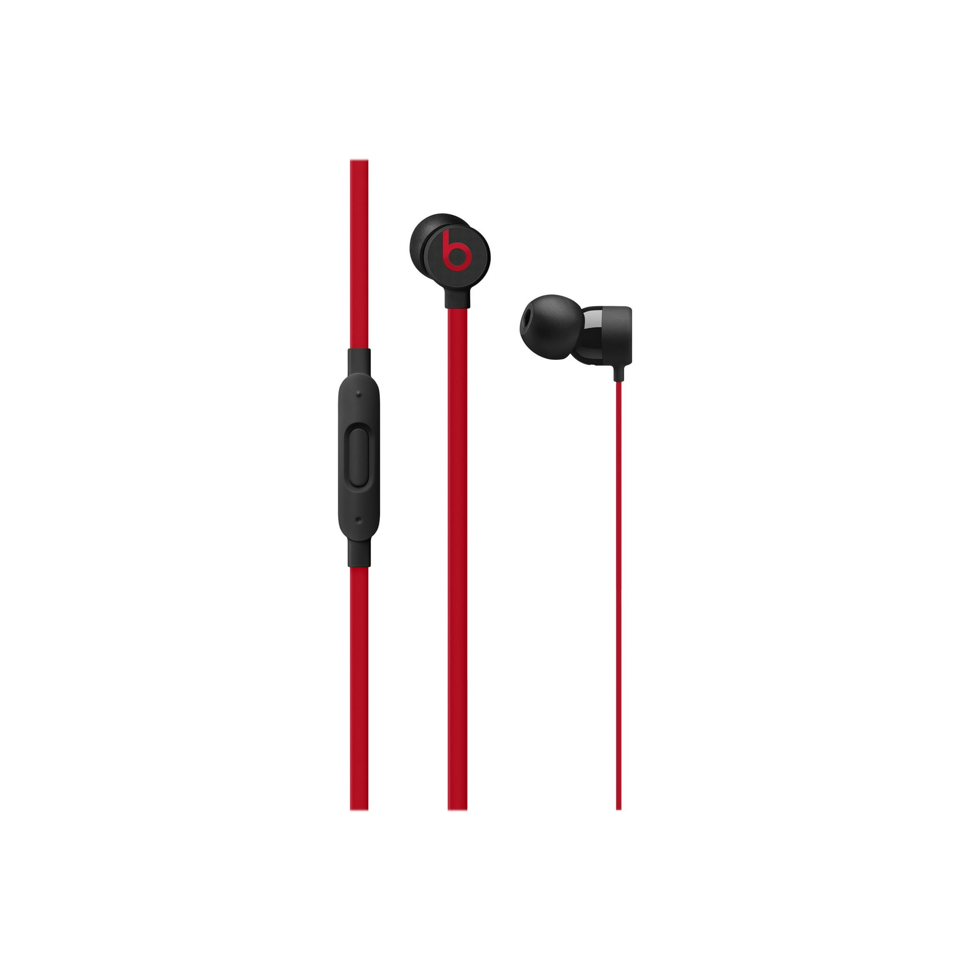 Beats urBeats3 The Beats Decade Collection earphones with mic in ear wired 3.5 mm jack noise isolating red defiant black Walmart