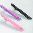 thumbnail image 4 of PAMINGONO 3Pcs Soft Bristle Comb and Hair Brush Cleaner Tool with Comfortable Handle Assorted Colors, 4 of 8