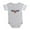 Heather Gray, variant on CafePress - EAGLE RETRO - Cute Infant Baby Football Bodysuit