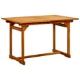 thumbnail image 5 of vidaXL 5 Piece Patio Dining Set Solid Wood Acacia, 5 of 9