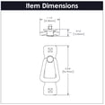 thumbnail image 5 of Hickory Hardware Pa0712-25Pack Old Mission Pack Of (25) 1-1/4" Center To Center Rustic, 5 of 6