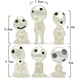 thumbnail image 4 of Juego de 6 figuras de elfos iluminados de la princesa Mononoke - Accesorios de jardinería al aire libre ER, 4 of 5