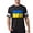 Smoke Gray, variant on CafePress - Ukraine Flag T Shirt - Mens Football Shirt