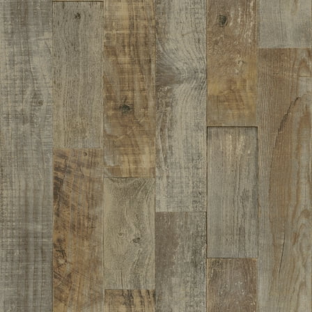 Chesapeake Chebacco Brown Wood Planks Wallpaper, 20.5-in by 33-ft, 56.38 sq. ft