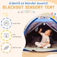 thumbnail image 2 of Carpa Sensorial para Niños con Autismo - Espacio Tranquilo y Oscurecido para Juego y Relajación, 2 of 7