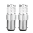 thumbnail image 1 of jinwen Car Flashing Strobe Tail Brake Lights Bulbs Replacement with Lens Projector for Red BAY15D, 1 of 9