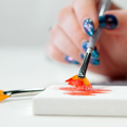 thumbnail image 5 of Creative Mark 3 Piece Micro Detail Paint Brush Set, Mini Paintbrushes for Acrylic, Watercolor, Oil, Face, Nail, Scale Model Painting & Line Drawing, 5 of 5