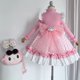thumbnail image 5 of Sanrioed Anime Kid Girl Dress Plush Kuromi Melody Lolita Kawaii Sweater Skirt Thickening Autumn Winter Princess Role Play Dress, 5 of 5