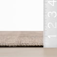 thumbnail image 2 of nuLOOM Helora Bordered Washable Area Rug, 4' x 6', Brown, 2 of 9