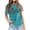 Blue, variant on Graphic Tees for Women T-Shirts Ladies Fashion Casual 3D Digital Print Short Sleeve Crew Neck Top Green XL
