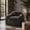Charcoal Gray, variant on Aenkyo 40.6 Inch Faux Fur Single Sofa Chair, Comfy Lounge Chair in a Box, Burgundy