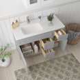 thumbnail image 4 of 48 in. W x 21 in. D x 32.5 in. H Bath Vanity Cabinet without Top in Gray, 4 of 5