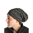 thumbnail image 1 of DG Hill Slouchy Beanie Hat, Long Knit Winter Hat for Men, Lined, Thick, 1 of 4