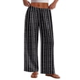 thumbnail image 3 of WIHOLL Pants for Women Wide Leg Pants Summer Straight Long Palazzo Loose Casual Trousers With Pockets, 3 of 11