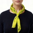 thumbnail image 4 of Bibifish Womens Scarf Elegant Satin Small Square Scarf Solid Plain Daily Office Neck Head Wrap Accessory, 4 of 4