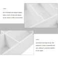 thumbnail image 3 of CIMAXIC White Plastic Money Divider Organizer for Cash Storage with High Space Utilization, 3 of 8