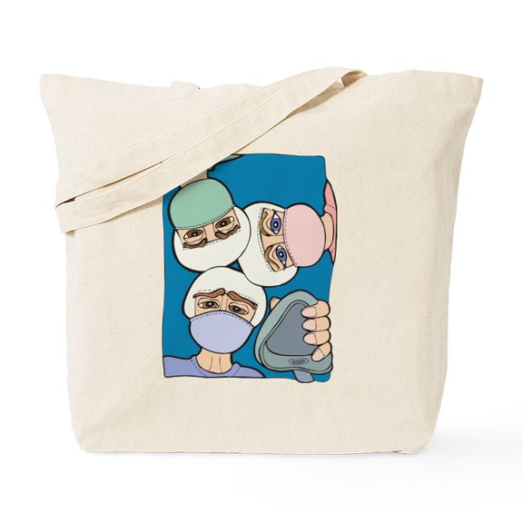 CafePress - Surgery Get Well Gifts Tote Bag - Unisex Canvas Tote Bag, Beige, 1-Piece