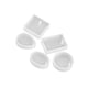 thumbnail image 4 of Molde colgante gota de agua rectángulo ovalado cuadrado forma redonda colgante molde de fundición de silicona 10 Piezas Yuarrent HA000597-00B, 4 of 6